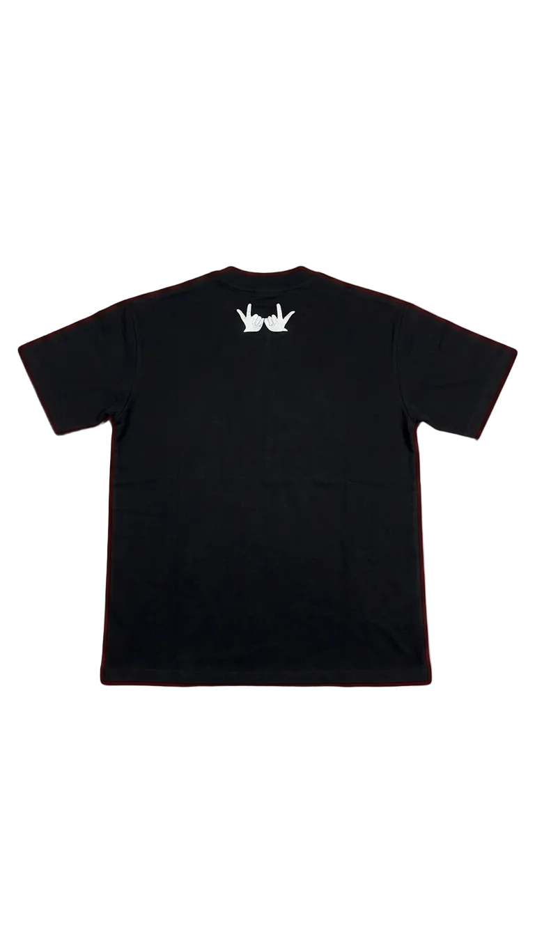 Black daily Tee