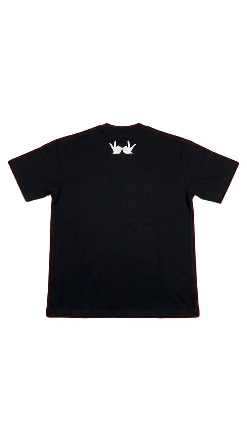 Black daily Tee